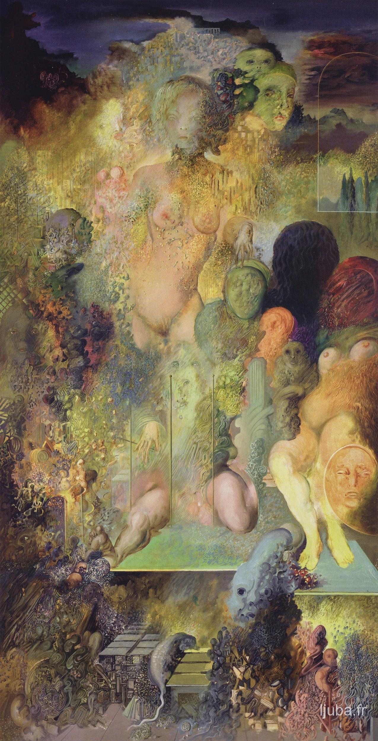 Ljuba Popovic - printemps (hommage à Goya), 1976-75