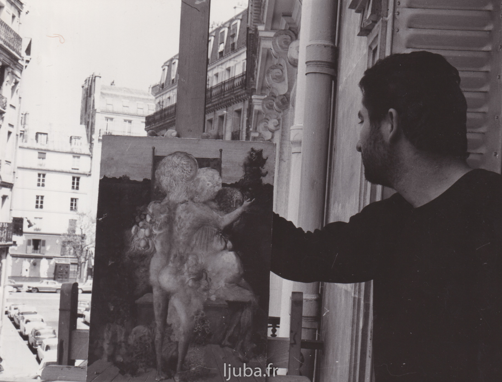 18. 1966., Ljuba u stanuateljeu u višespratnici u kvartu Monparnas, slika Sparivanje_