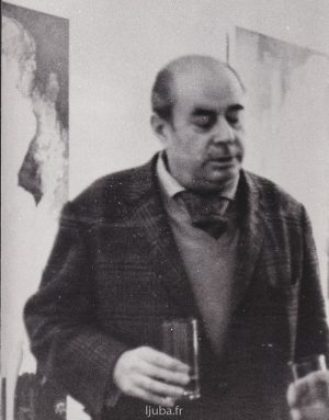 15. 1964., Rene de Solije, istoricar umetnosti i kriticar koji se medu prvima interesovao za Ljubino slikarstvo jpeg