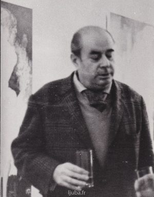 15. 1964., Rene de Solije, istoricar umetnosti i kriticar koji se medu prvima interesovao za Ljubino slikarstvo jpeg 15. 1964., Rene de Solije, istoricar umetnosti i kriticar koji se medu prvima interesovao za Ljubino slikarstvo jpeg