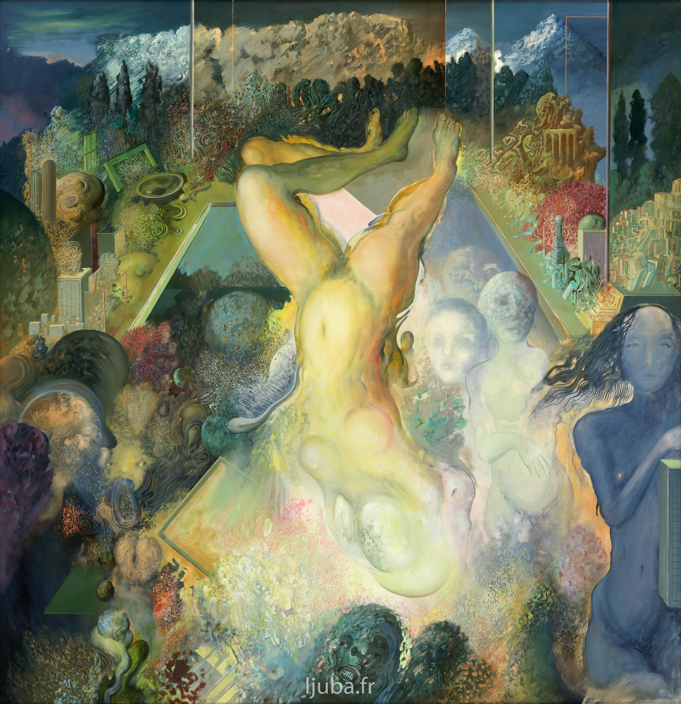 Ljuba Popovic - Le Désir III (Le paradis perdu), 1978