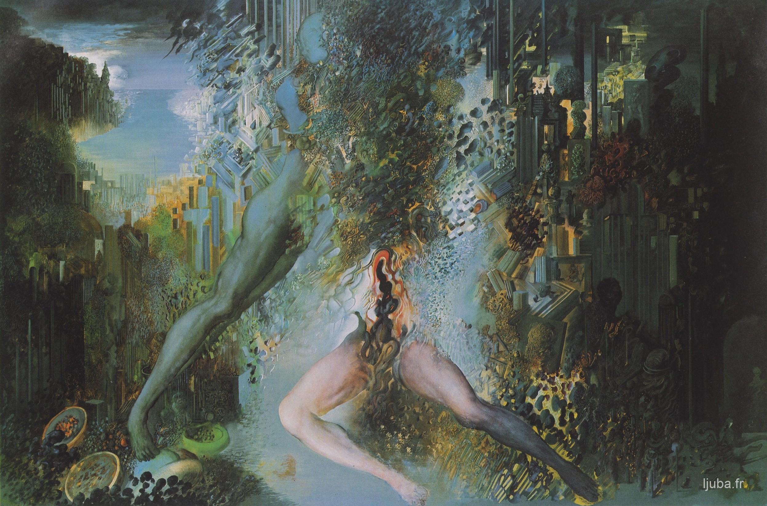 Ljuba Popovic - L’étouffement (Hara-kiri ou Hommage à Michima), 1983