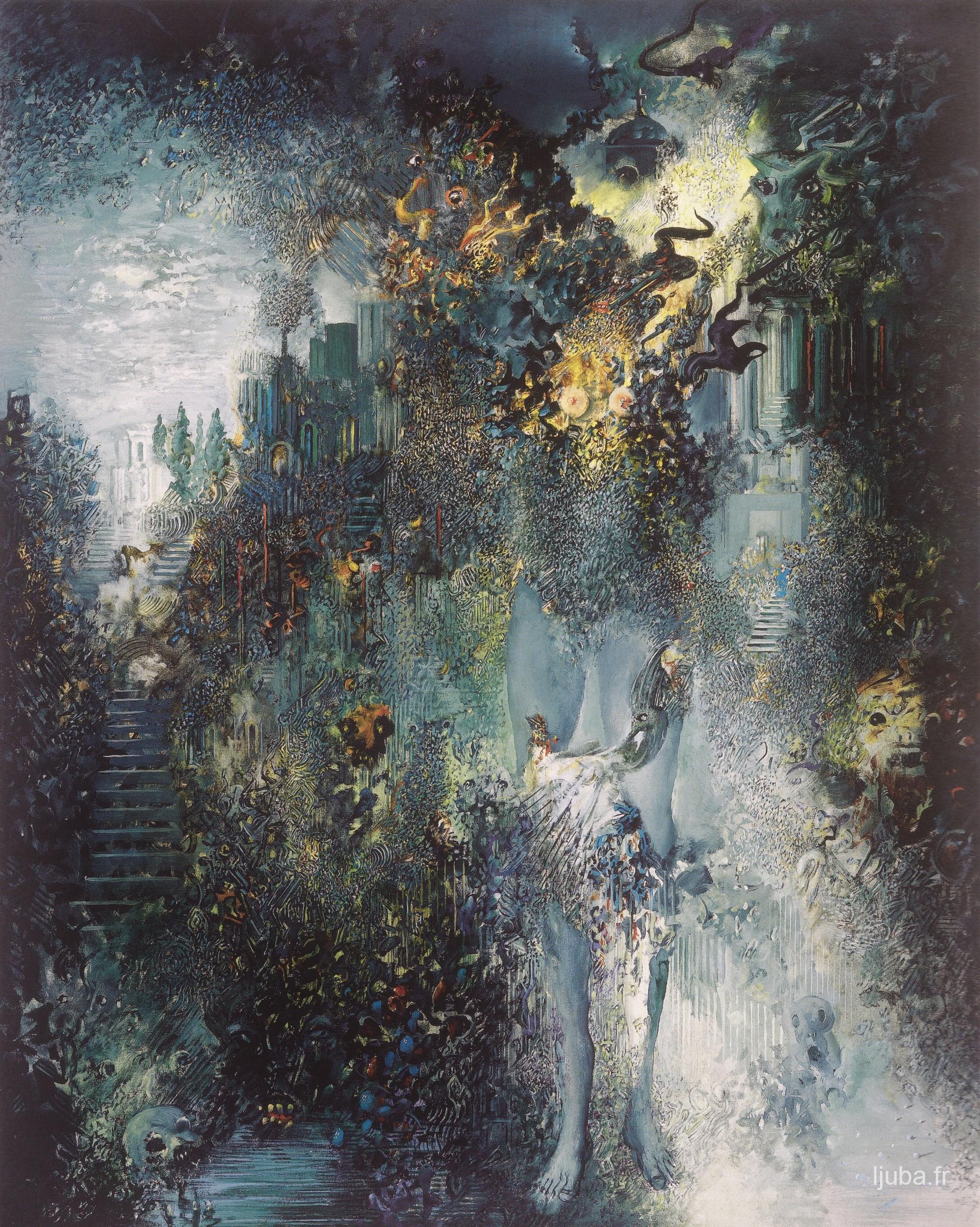 Ljuba Popovic - 1994, Le jardin du paon mort