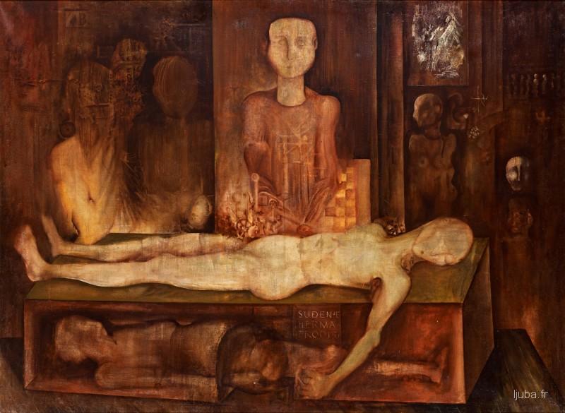 Ljuba Popovic - 1959, Le jugement de l'hermaphrodite